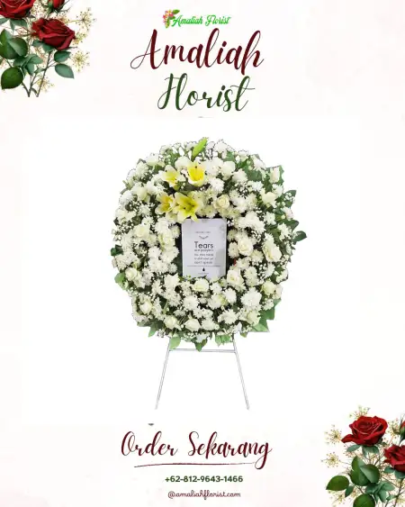 Krans Bunga Duka Pocangan
